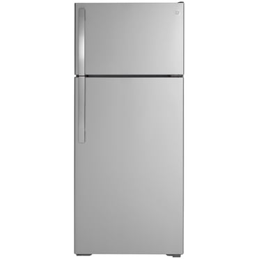 GE APPLIANCES GTS18GSNRSS TOP FREEZER FREESTANDING REFRIGERATOR Black
