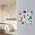 thumbnail image 4 of Yayeee Toggle Light Switch Wall Plate 3-Gang 6.37"x4.48" Decorative Outlet Cover, Colorful Round, 4 of 7