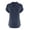 Navy, variant on ZKCCNUK Women's Tops Tops Fashion Solid Shirt Female V-Neck Loose T-shirt Blouse