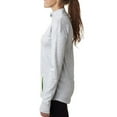 thumbnail image 3 of J. America Women's Cosmic Fleece Quarter-Zip Pullover Size up to 3XL, 3 of 3