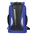 thumbnail image 2 of Waterproof Outdoor Shoulder Backpack with Durable Buckle and Storage Mesh Design for Camping Hiking Drifting(Dark Blue), 2 of 4