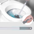 thumbnail image 3 of Unique Bargains Toilet Bowl Plunger with Holder Pump Bathroom Cleaning Gray 1 Pc, 3 of 5