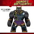 thumbnail image 1 of 73 Style Disney Anime Figure Wolverine The Thing Spide Building Blocks Ant-Man Black Panther Toys For Children Boy Gift Gao Jinjia LED, 1 of 2