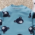 thumbnail image 5 of UAYOTSE Toddler Baby Boy Outfits Long Sleeve Sweatshirt Pant Set Clothes Set for Fall Winter,Sizes 5-6 Years, 5 of 6