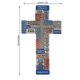 thumbnail image 5 of Injueey Escultura acrílica de pared de , estatua de fe, decoración para sala de estar y dormitorio con palabras grabadas, decoración de Decoración del hogar Typ 2, 5 of 6