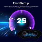 12.3 Carplay Digital Dashboard Cluster For Benz GLS 2012-2017 RHD