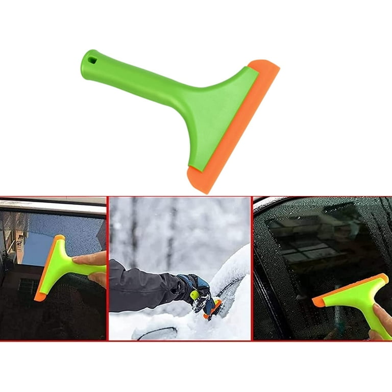  4 Pcs Windshield Cleaning Tool Small Silicone Squeegee