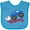 Turquoise, variant on Inktastic Happy Valentine's Day-monster Truck Boys or Girls Baby Bib