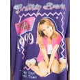 thumbnail image 4 of Britney Spears Women's Oversized Graphic Tee with Short Sleeves, Sizes XXS-4X, 4 of 5