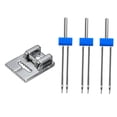 thumbnail image 4 of FUTUREORYY 1Pc Household Sewing Machine Twin Needle Plated Silver Metal Durable Double Needle Accessory, 4 of 8