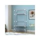 thumbnail image 3 of Portable Clothes Closet Rolling Door Wardrobe with Hanging Rack Non Woven Fabric Storage Organizer with Three Drawer Boxes, 3 of 5