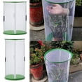 thumbnail image 6 of PVC Mini Greenhouses, 15.7" / 23.6" Transparent Flower Mini Greenhouse Cover, Portable PVC Plant Protector with Zipper & Nail for Indoor Outdoor Gardening, Cold Frost Protection(15.7",15.7"), 6 of 6