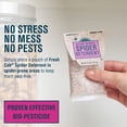 thumbnail image 5 of EarthKind Fresh Cab Spider Deterrent Pouches - Indoor Spider Deterrent for Attic, Crawl Space, Window Sill & More - Plant-Based Ingredients & Essential Oils - New Packaging - 4-Pack, 5 of 6
