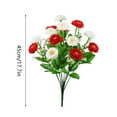 thumbnail image 6 of 1 Bunch Of Artificial Flowers, Echinacea, Simulation Flowers, Outdoor Flower Bed Decoration, Wedding Decoration, Home Garden Hotel Decoration., 6 of 6