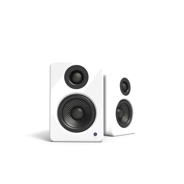 Parlantes para PC Kanto YU2GW 100W USB DAC Salida para Subwoofer Blanco Brillante