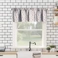 thumbnail image 3 of Vintage Arrows Window Valance Colorful Geometric Triangles Arrows Feathers Boho Style Curtain Valance for Kitchen Decor Rod Pocket 54"x18", 3 of 5