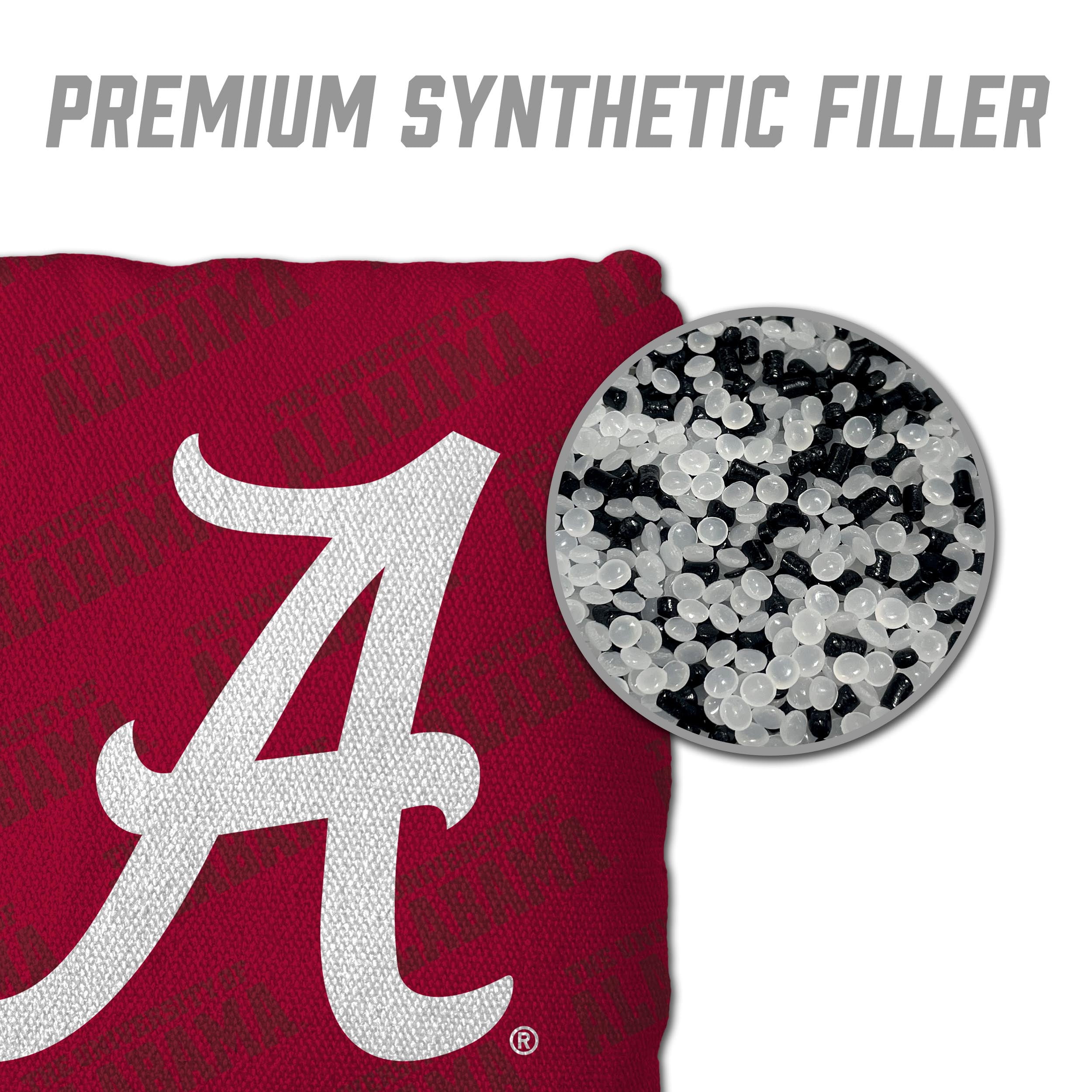 NCAA Alabama Crimson Tide Cornhole Bags - 4PK - Red