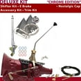 thumbnail image 1 of American Shifter  AOD Shifter Kit Chrome 12 in. E Brake Cable Clevis Trim Kit for D912D, 1 of 1