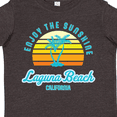 thumbnail image 4 of Inktastic Summer Enjoy the Sunshine Laguna Beach California in Blue Boys or Girls Toddler T-Shirt, 4 of 5