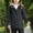 Grey, variant on Children's Rain Jacket Girls Lined Raincoat Windbreaker Hooded Jacket for Outdoor Hiking Camping Winter Warm Thermal Windproof Softshell Coat