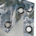 thumbnail image 4 of Ambesonne Botanical Grommet Curtain, Abstract Garden Petals, 50"x96", Blue Grey Sepia, 4 of 5