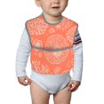 thumbnail image 6 of Susaid Beautiful Corals Print Bibs for Babies Toddlers Adjustable Waterproof Free Soft Durable Bibs for eating with Large Pocket Food Catcher, 6 of 8
