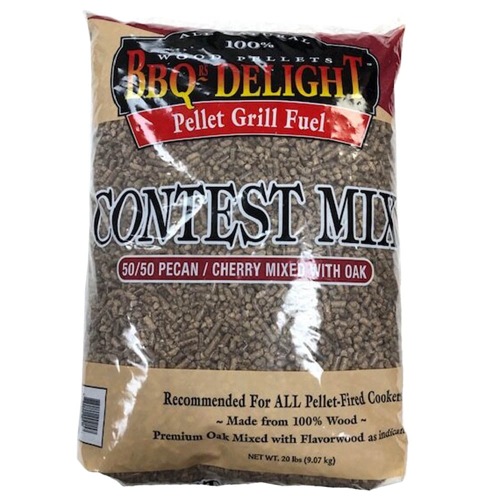 BBQR's Delight All Natural Pecan Wood Pellets 1.6 OZ one time use 