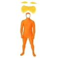 thumbnail image 4 of Open Face Bodysuit para Adultos Y Niños con Bigote Y Cejas Falsas de Leche de Seda Disfraz Completo Cómodo para Fiestas Temáticas Carnaval Cumpleaños M, 4 of 8