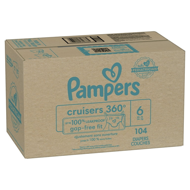 Pampers 360 hotsell size 6 walmart