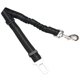 thumbnail image 2 of Correa de nylon Ajustable para Perros y gatos Sunnimix Cinturón de seguridad para coche color negro, 2 of 8