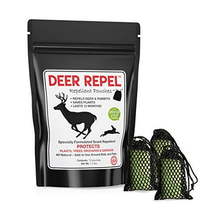 Deer Repel Deer Repellent Plants Pouches Stop Deer Rabbits Eating Plants Tree...