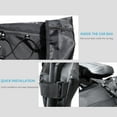 thumbnail image 2 of Yuarrent Bolsa de sillín de bicicleta con tira reflectante Estuche de transporte impermeable resistente al desgaste Bolsas de almacenamiento Ciclismo, 2 of 6