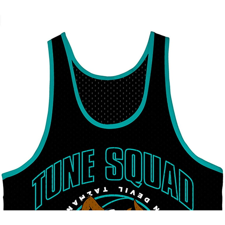 Freeze Space Jam Tune Squad Monstars Basketball Jersey, Adult Unisex, Size: XL, Black