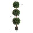 thumbnail image 2 of Pure Garden 5FT Hedyotis Artificial Tree in Weighted Pot for Indoor/Outdoor, 2 of 6
