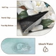 thumbnail image 6 of Spring Flowers 2'x6' Runner Rugs for Hallway Kitchen Bedside Non Slip, White Magnolia Blossom Botanical Blue Green Entryway Rug Runners with Rubber Backing, Long Carpet Runner for Laundry Room, 6 of 8