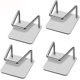 thumbnail image 1 of Soporte para fregadero de esponja de 4 piezas, soporte para esponja de cocina, soporte adhesivo para esponja, gancho para fregadero de esponja, soporte para fregadero de esponja impermeable de acero inoxidable sin taladrar para fregadero de cocina, cocina, fregador Ormromra YQ-1872, 1 of 6