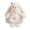 Pink, variant on 10.4in Floral Dress Bunny Plush Toy, Rabbit Stuffed Animal, Adorable Dressed Rabbit Doll, Soft Plushie Ornament, Huggable Friend for Relaxation Green