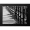 thumbnail image 2 of Peterson, Lee 14x11 Black Modern Framed Museum Art Print Titled - Pier Pilings XII, 2 of 5