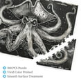 thumbnail image 3 of 500 PCS Wooden puzzles for adults 500 pieces Retro squid Pirate King,Challenging Brain Exercise,Modern Art Vintage squid Pirate King Puzzle,Impossible Hard Difficult Challenging Puzzles for Adults, 3 of 6