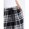 thumbnail image 5 of Joyspun Women's Flannel Sleep Pants, 30'' Inseam, Sizes XS-3X, 5 of 6
