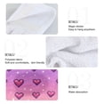 thumbnail image 2 of Yayeee Kitchen Hanging Hand Towels Set of 2 with Loop Bathroom Absorbent Tie Towel, Pixel Love, 2 of 7