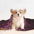 thumbnail image 4 of Disketp Pink Glitter Sparkles A Dog Blanket/Bed Cover for Dogs and Cats,Puppy Essentials-Large, 4 of 8