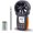 BT-100WM Anemometer, variant on BT-100APP Anemometer w/ , Digital Handheld Wind Speed Meter for Wind Chill, Air Velocity, Temperature, Vane Anemometer Gauge
