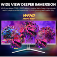 thumbnail image 6 of Suevery 34 Inch IPS UltraWide Gaming Monitor -120Hz, WFHD 2560×1080P, 120% sRGB, Built-in Speakers, Wall Mountable, HDMI/DP -White, 6 of 9
