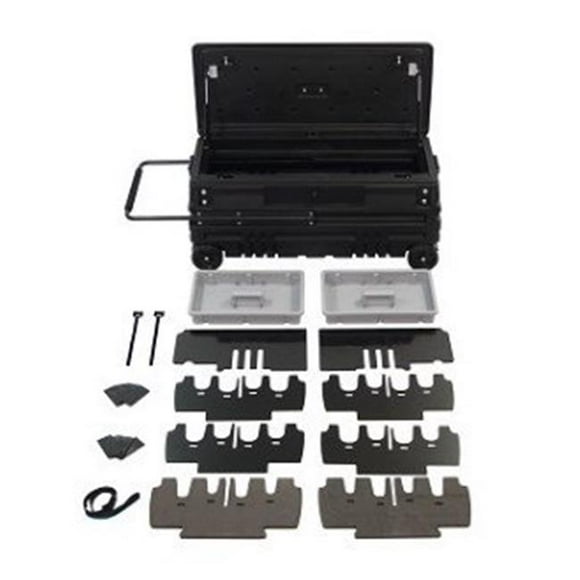 Du Ha 70600 Squad Box with Manual Latch, Black