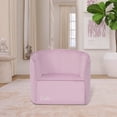 thumbnail image 5 of Barbie Be Bold Be You Kid's Sofa by Evolur in Purple, 5 of 6