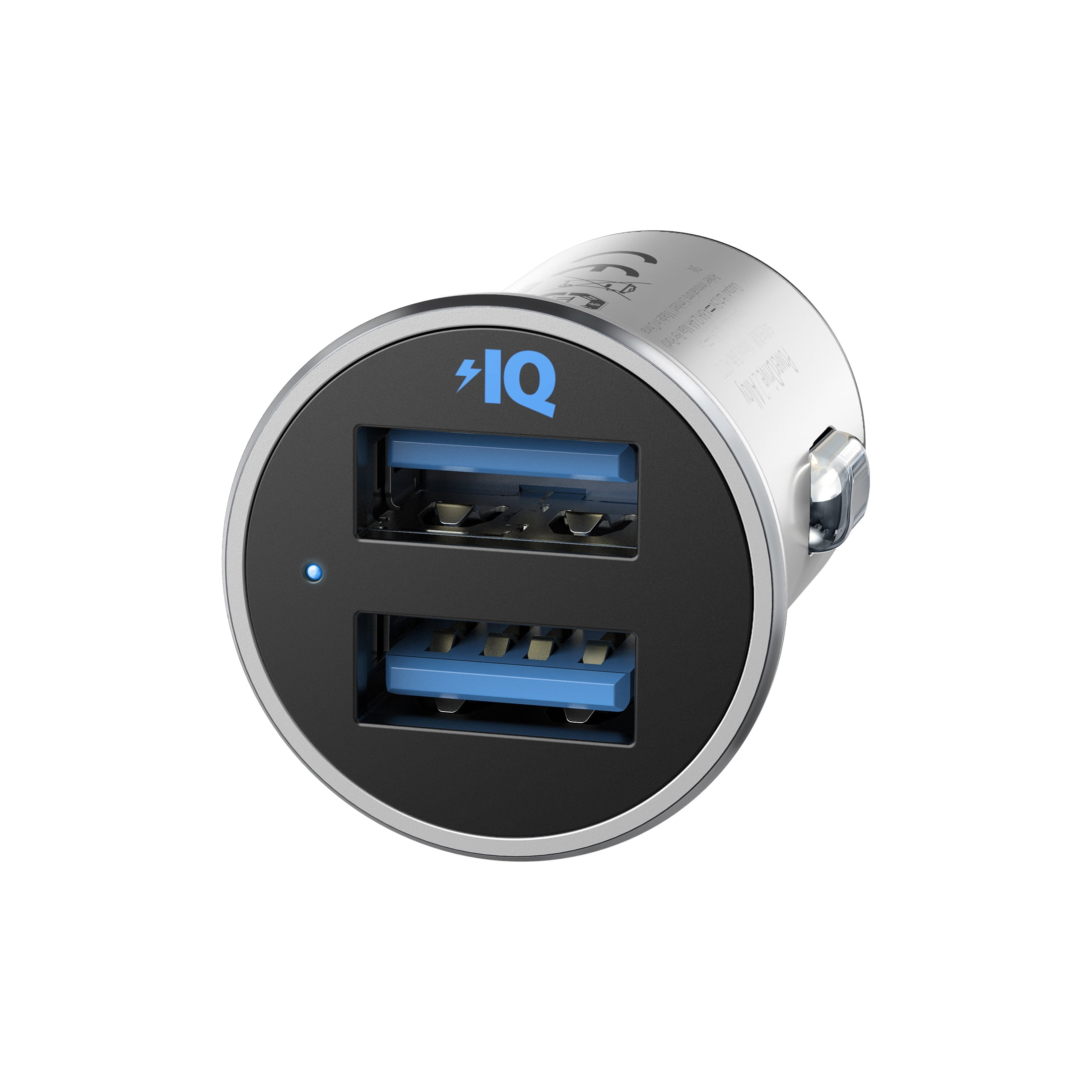 Anker PowerDrive 2 Alloy Car Charger, Black