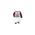 thumbnail image 2 of Matching Family Christmas Pajamas, We Are Family Christmas 2026 Raglan Top And Plaid Pants, Soft Loungewear for Christmas Eve, Cozy Sleepwear for Xmas Morning, Matching Pjs for Photos, 2 of 5