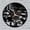 Brown-without LED, variant on Racing Vinyl Wall Clock, Vinyl Record Clock Wall Art Silent & Non-ticking(12 inchs C)