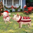 thumbnail image 6 of Christmas Chicken Outdoor Decorations, Christmas Yard Sign with Stakes, Cat Animal Garden Stakes Yard Art for Ground Yard Lawn Porch Sidewalk Xmas Winter Holiday Decorations, 6 of 8